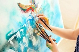 Рисование помогает окунуться в целительный мир творчества 