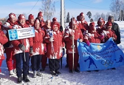 На лыжах и снегоступах устремились к новым победам!