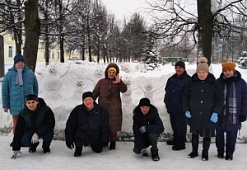 Зимняя прогулка на свежем воздухе